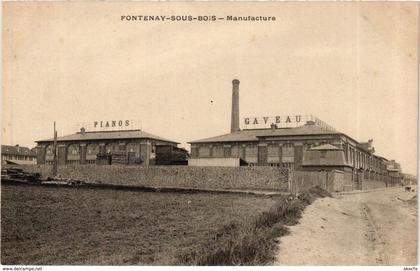 CPA FONTENAY-sous-BOIS Manufactures (869461)