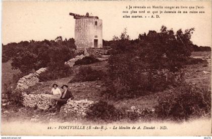 CPA FONTVIEILLE La Moulin de A. Daudet (1290579)