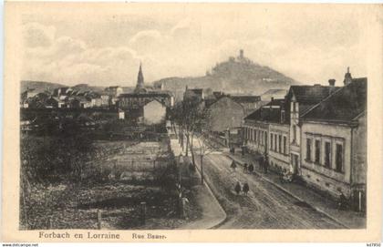 Forbach en Lorraine - Rue Bauer