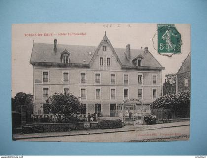 CPA Forges-Les-Eaux   Hôtel Continental   1908