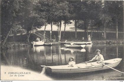 CPA Forges-les-Eaux Lac du Casino