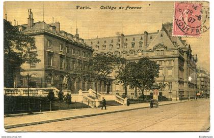 CPA - Carte Postale - France - Paris - Collège de France - 1907 (I10490)