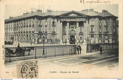 - paris -ref-C93- ecole de droit - ecoles - justice - enseignement -