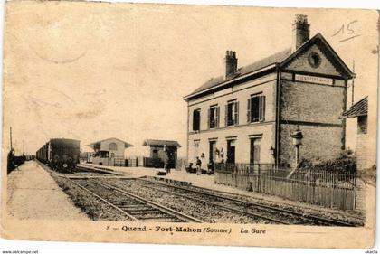 CPA QUEND FORT-MAHON - La Gare (211234)