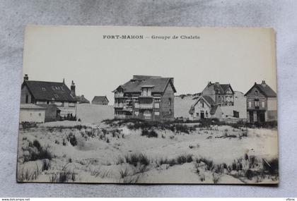 Fort Mahon, groupe de chalets, Somme 80