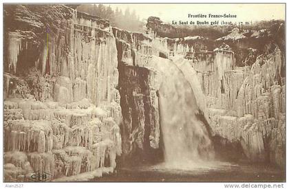 Franche-Comté - Le Saut du Doubs gelé (Ets. C. Lardier)