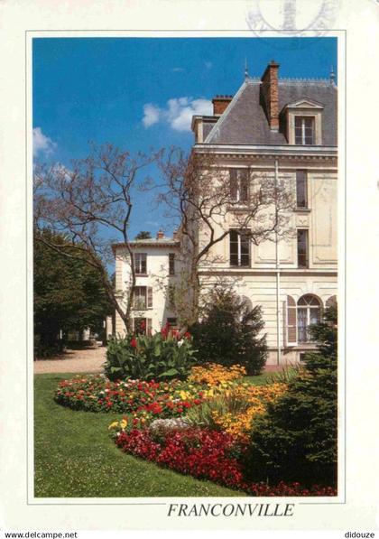 95 - Franconville - Maison Communale Sager - Fleurs - CPM - Voir Scans Recto-Verso