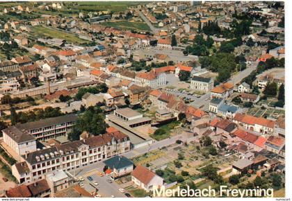 Merlebach-Freyming.. belle vue aérienne de la ville