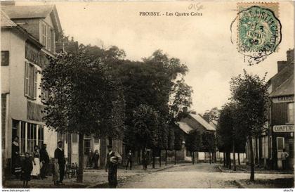 CPA FROISSY - Les Quatre Coins (259813)