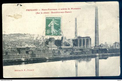 cpa du  54 Frouard Hauts Fourneaux et Aciéries de Montataire   SPT21-14