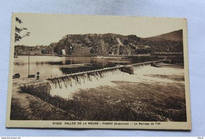 Fumay, le barrage de l'Uf, Ardennes 08