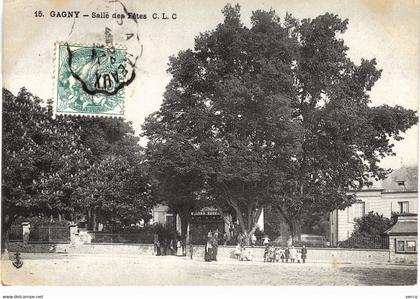 Carte POSTALE  Ancienne  de  GAGNY - Salle des Fêtes