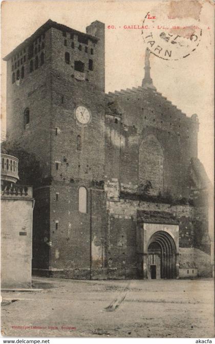 CPA GAILLAC L'Eglise Saint-Michel (1087551)