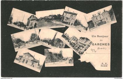 CPA- Carte Postale-France-Garches Un bonjour de Garches 1921.VM43909+