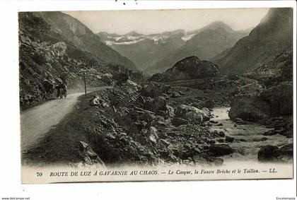 CPA Carte Postale-France-Gavarnie- Route de Luz à Gavarnie au Chaos   VM30964at