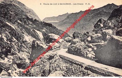 Route de Luz à Gavarnie - Gavarnie - (65) Hautes Pyrénées