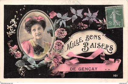 86-GENCAY- MILLE BONS BAISERS DE GENCAY