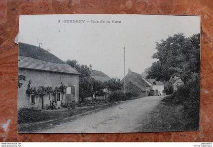 GENDREY (39) - RUE DE LA GARE