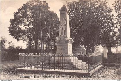 Gendrey monument aux morts