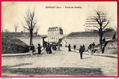 CPA 94 GENTILLY - Porte de Gentilly