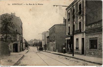 Gentilly - La rue de la Mairie