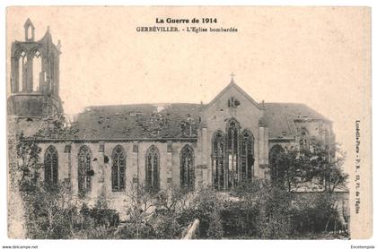 CPA - Carte postale - France-Gerbeviller- Eglise Bombardée VM40199