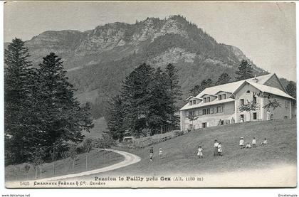 CPA - Carte postale - France - Pension de Pailly près de Gex  (CPV766)