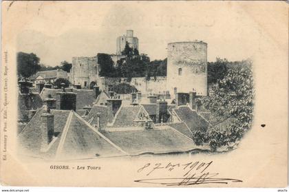 CPA GISORS - Les Tours (128953)