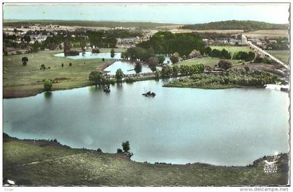 CPSM Gisors - vue aérienne