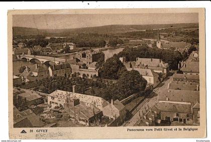 CPA Carte Postale-FRANCE- Givet- Panorama vers le Petit Givet et la Belgique-1949- VM12807