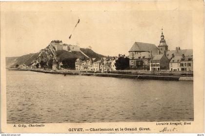 CPA Givet Charlemont et le Grand Givet (992765)