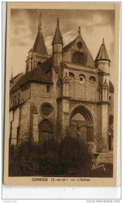 CPA 95  GONESSE L EGLISE