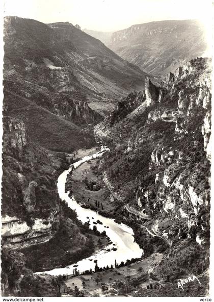 Carte Postale ancienne de GORGES du TARN