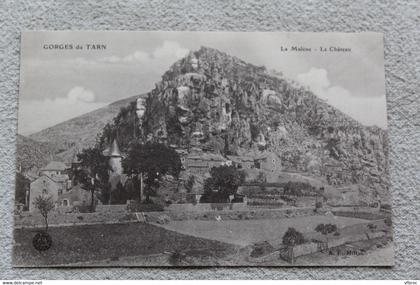 E582, la Malène, le château, gorges du Tarn, Lozère 48