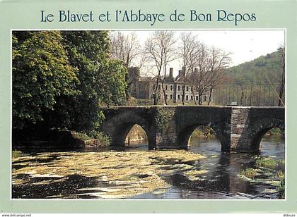 22 - Gouarec - Le pont sur Le Blavet et l'Abbaye de Bon Repos - Carte Neuve - CPM - Voir Scans Recto-Verso