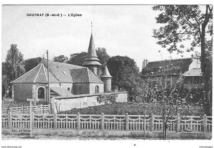 93 SEINE St DENIS L'église de GOURNAY sur MARNE