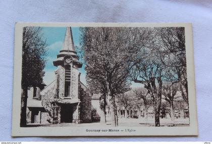 Gournay sur Marne, l'église, Seine saint Denis 93