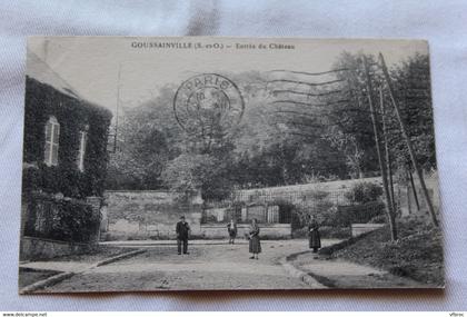 Goussainville, entrée du château, Val d'Oise 95