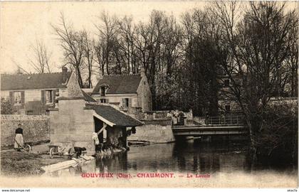 CPA GOUVIEUX - CHAUMONT - Le Lavoir (259784)