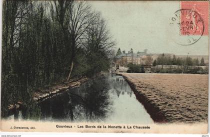 CPA GOUVIEUX - Les Bords de la Nonette a La Chaussée (130798)