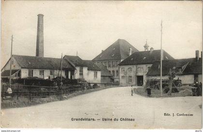 CPA Grandvillars - Usine du Chateau INDUSTRY (142575)