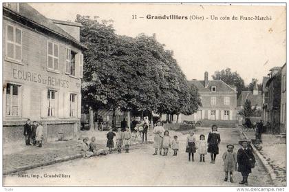 GRANDVILLIERS UN COIN DU FRANC-MARCHE