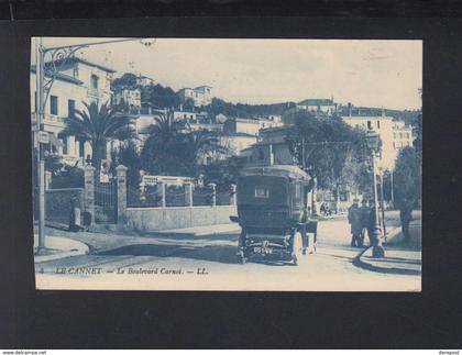 Carte Postale Le Cannet Le Boulevard Carnot 1922