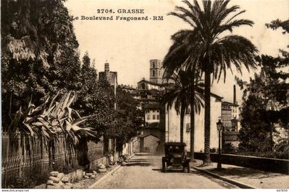 Grasse, le Boulevard Fragonard