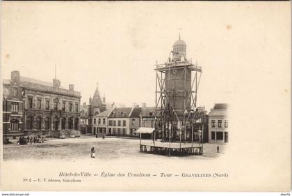 CPA GRAVELINES - Hotel de Ville (136296)