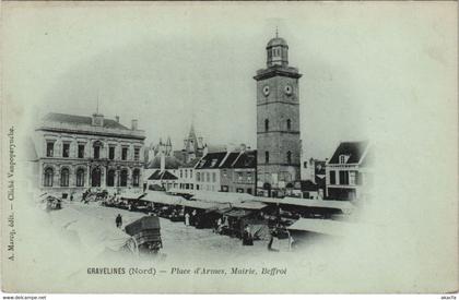 CPA GRAVELINES - Place d'Armes (136297)