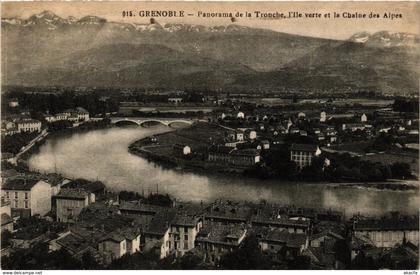 CPA Grenoble - Panorama de la Tronche - L'Ile Verte FRANCE (961408)