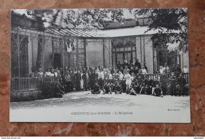 GREOUX LES BAINS (04) - L'HOPITAL