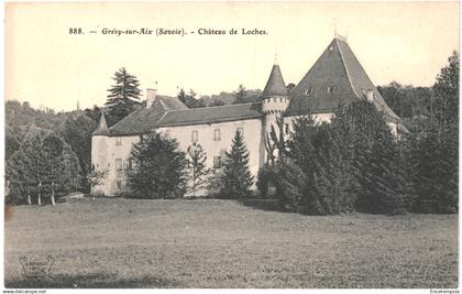 CPA Carte postale  France  Grésy-sur-Aix Château de Loches     VM84739