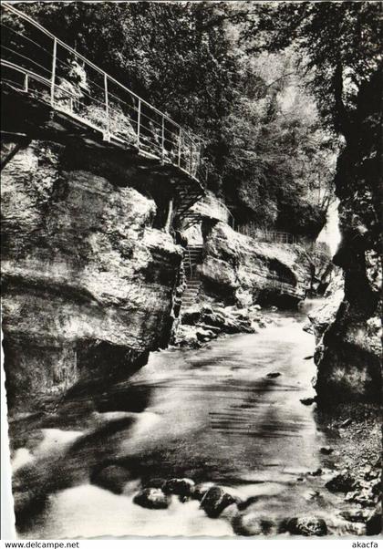 CPM GRESY-sur-AIX Les Gorges du Sierroz a Gresy-sur-Aix (1193961)